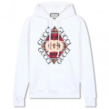 구찌 체크 후드 스웨트 후드티