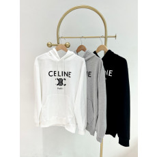 셀린느 벨루어 파리스 후드티