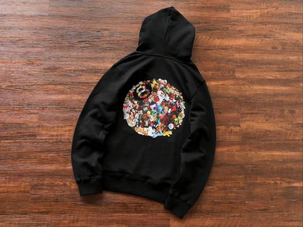 스투시 플라워 8 에이트볼 후드티