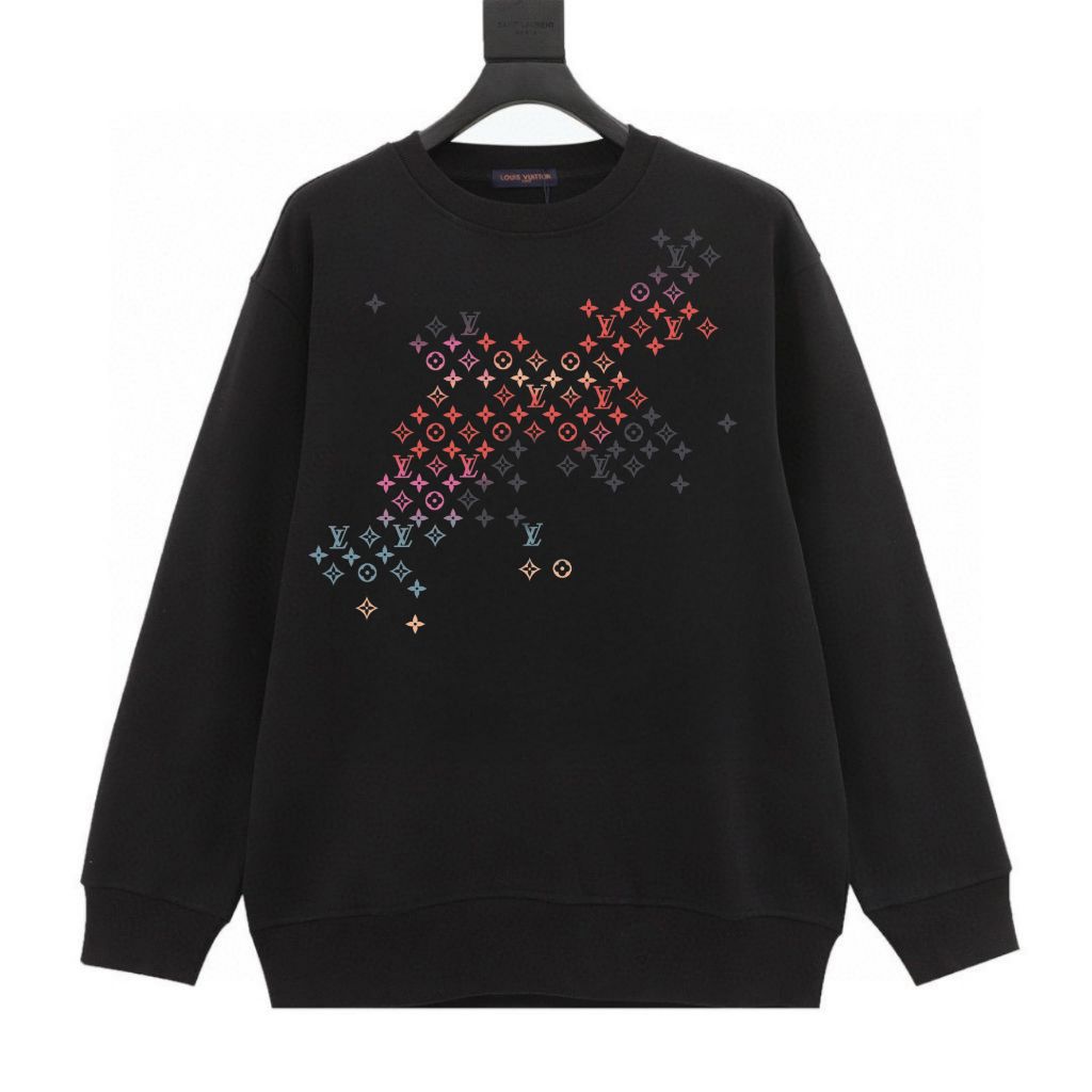 루이비통 크리스탈 클리 레인보우 맨투맨