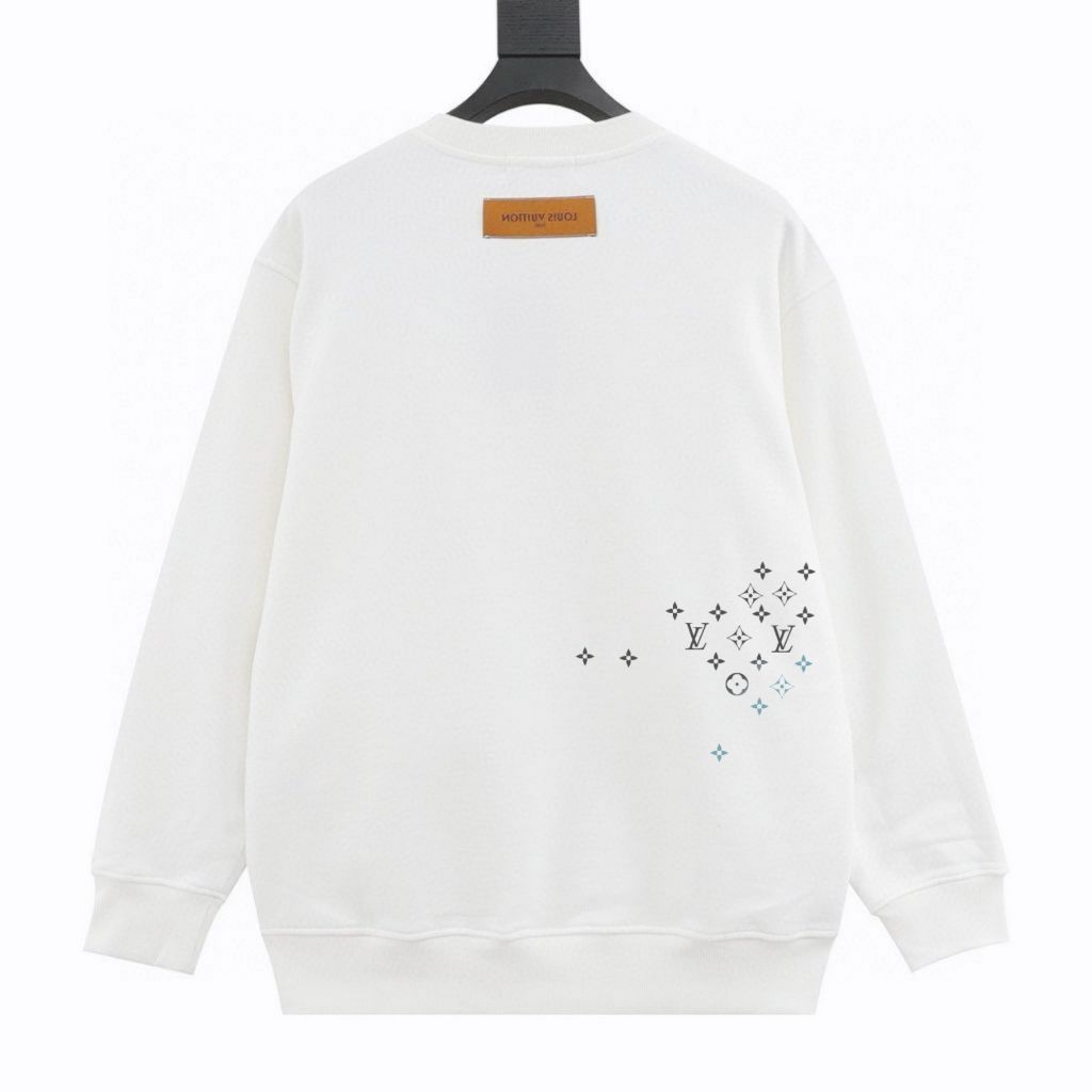 루이비통 크리스탈 클리 레인보우 맨투맨