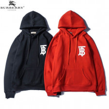 버버리 TB 로고 기모 후드티