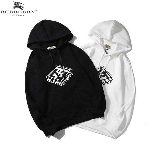 버버리 TB 박스 로고 후드티