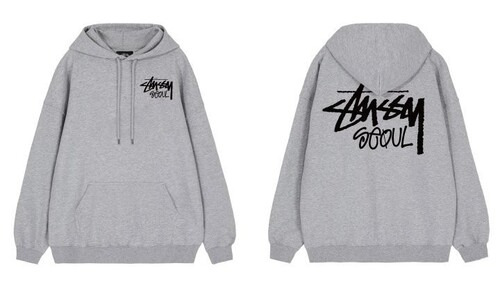 스투시 서울 후드티