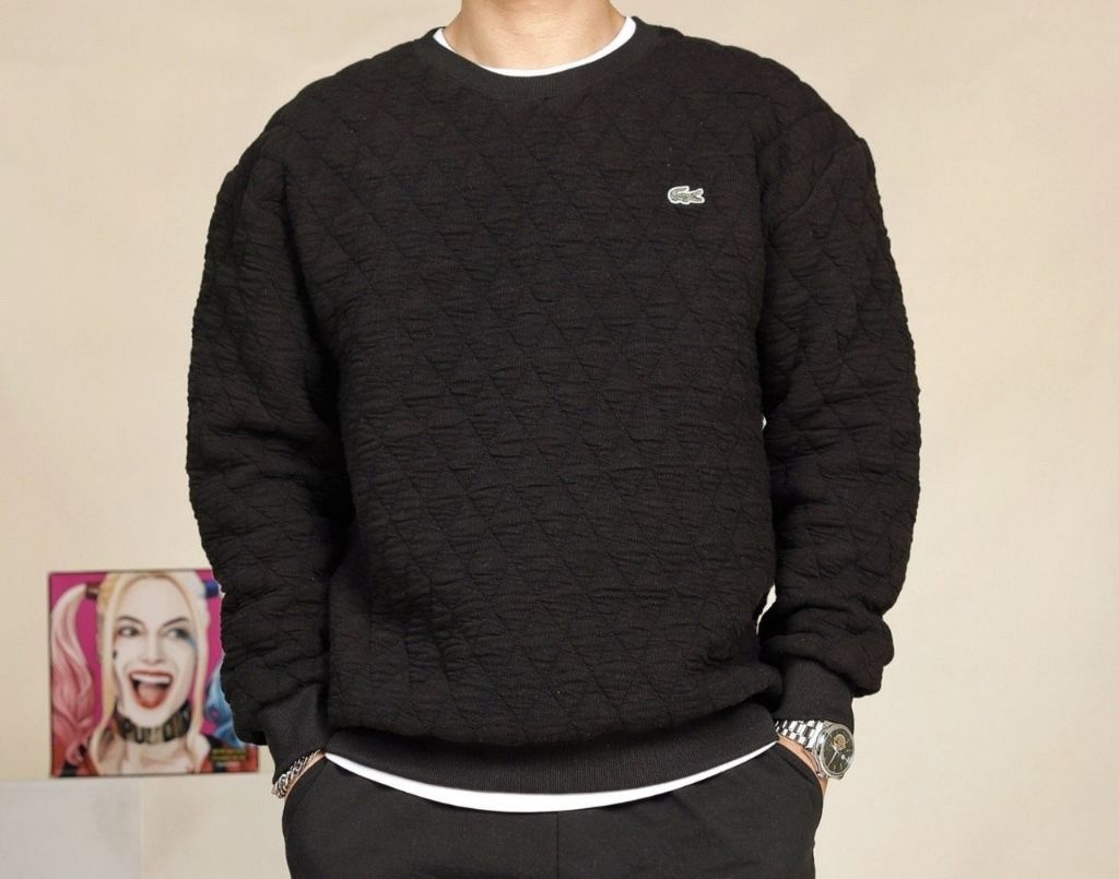 라코스테 윈터 누빔 맨투맨