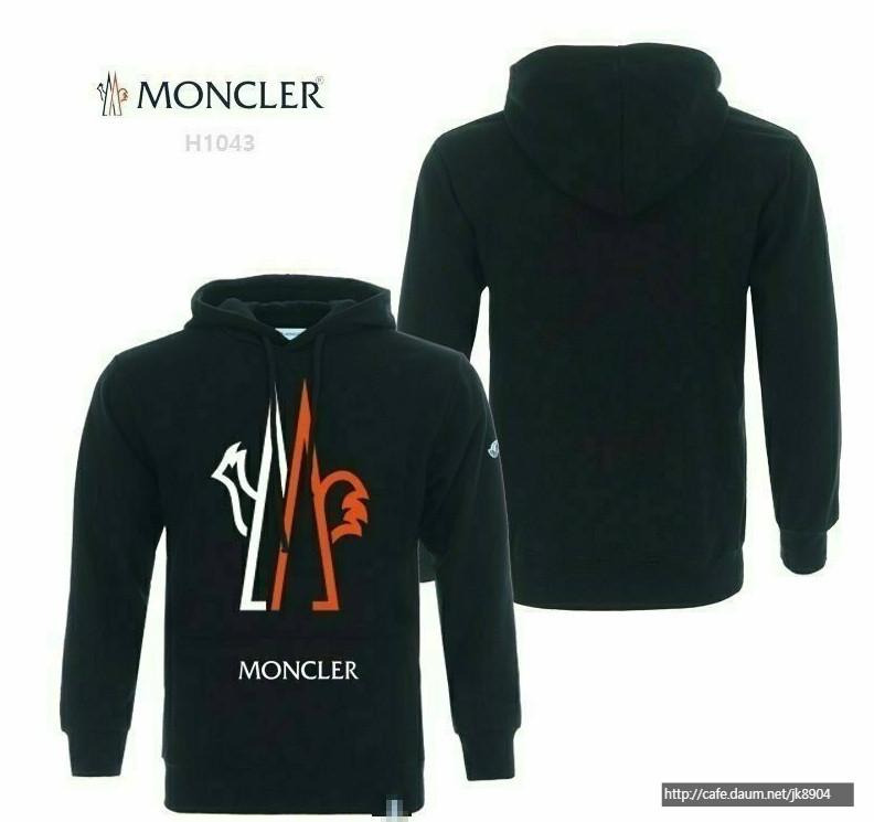 몽클레어 라벨 나염 후드티