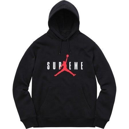 슈프림 X 조던 콜라보 후드티