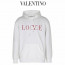 발렌티노 러브 로고 후드티
