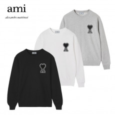 아미 블랙 하트 와펜 맨투맨