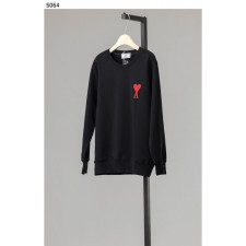 아미 빅 하트 로고 기모 맨투맨