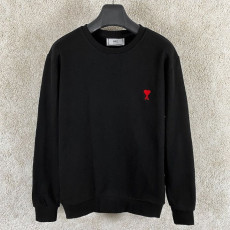 아미 핸들 자수 미니 라운드 맨투맨