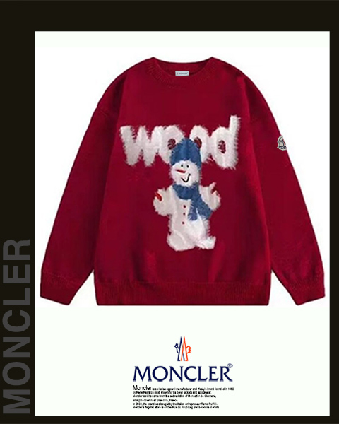 몽클레어 여성 B3-119 스노우맨 니트