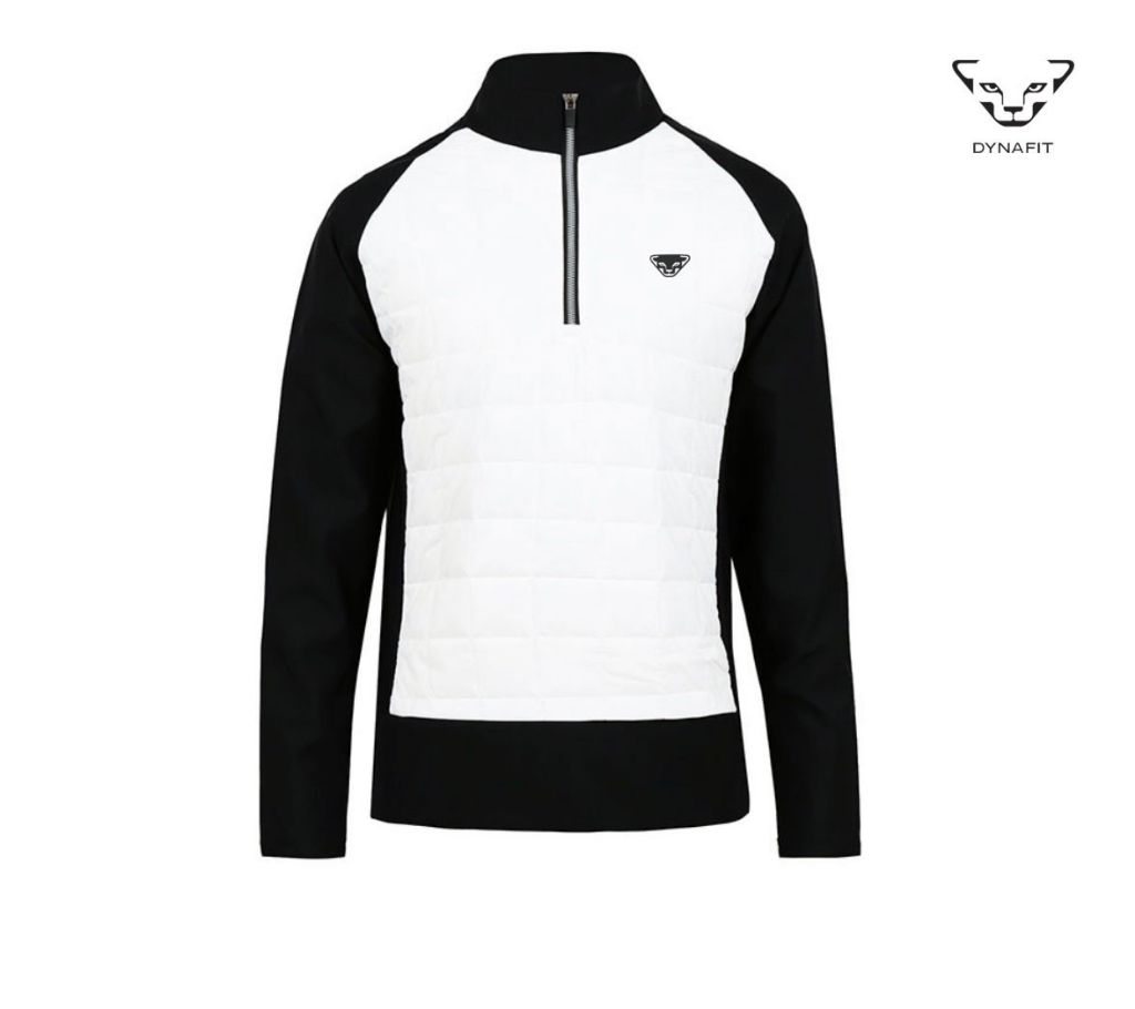 다이나핏 모드 스판 반집업 맨투맨