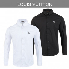 루이비통 러브 자수 실켓 셔츠