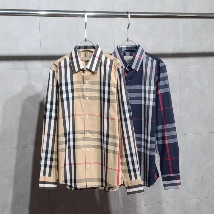 버버리 라인 체크 셔츠