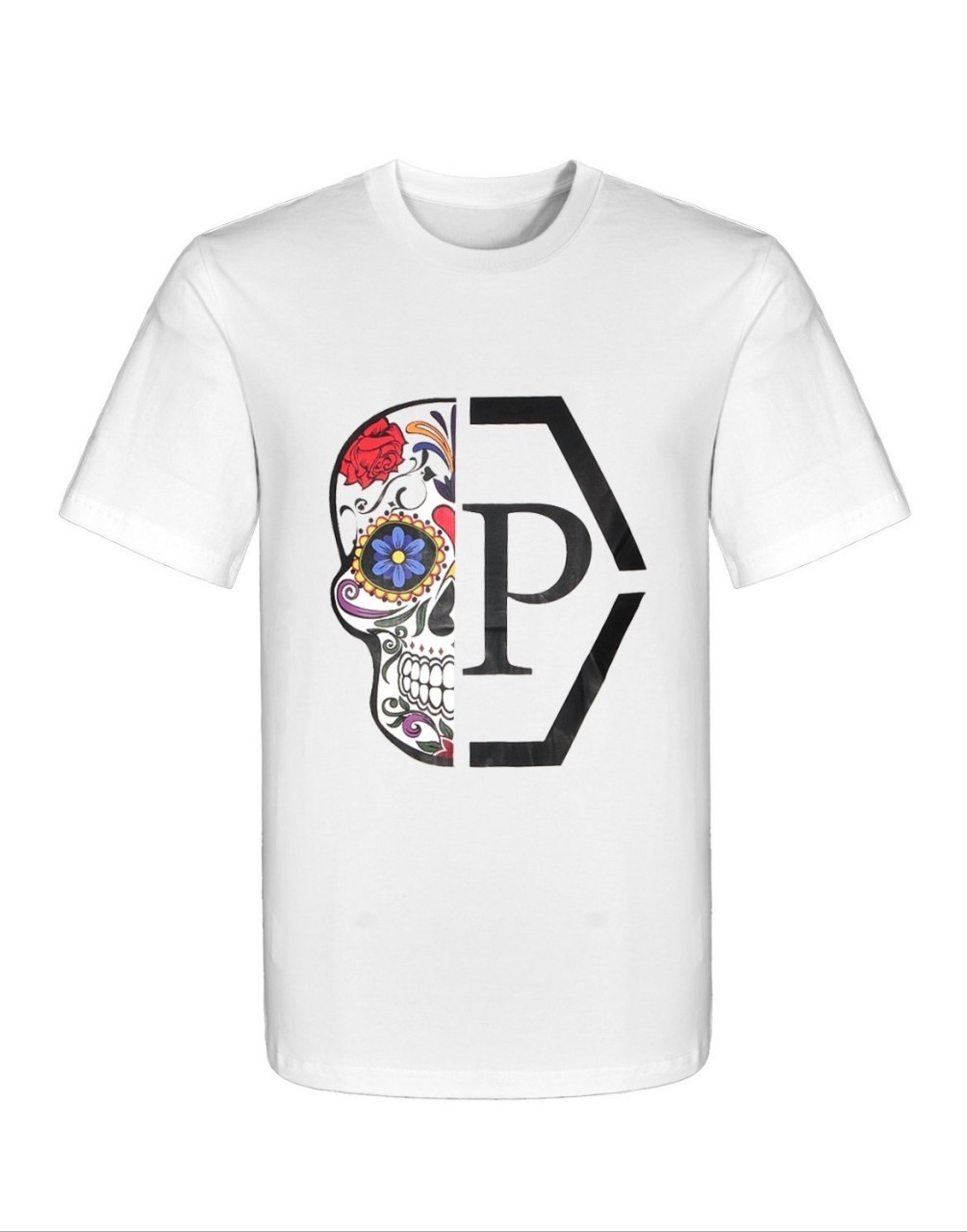 필립플레인 스켈레톤 반팔티