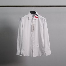 톰브라운 넥 빅삼선 셔츠