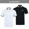 버버리 체크 카라 기마 자수 PK 반팔 카라티
