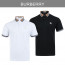 버버리 체크 카라 기마 자수 PK 반팔 카라티