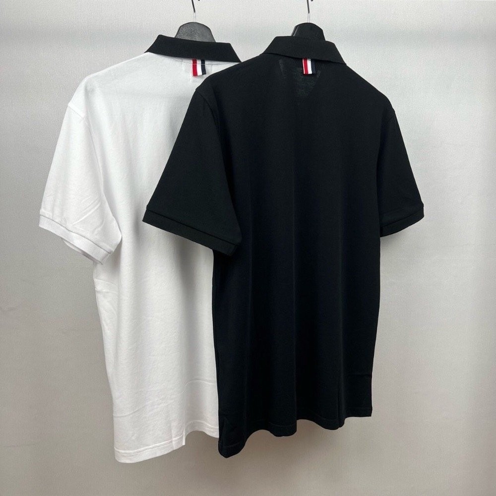 톰브라운 넥사선 반팔 카라티