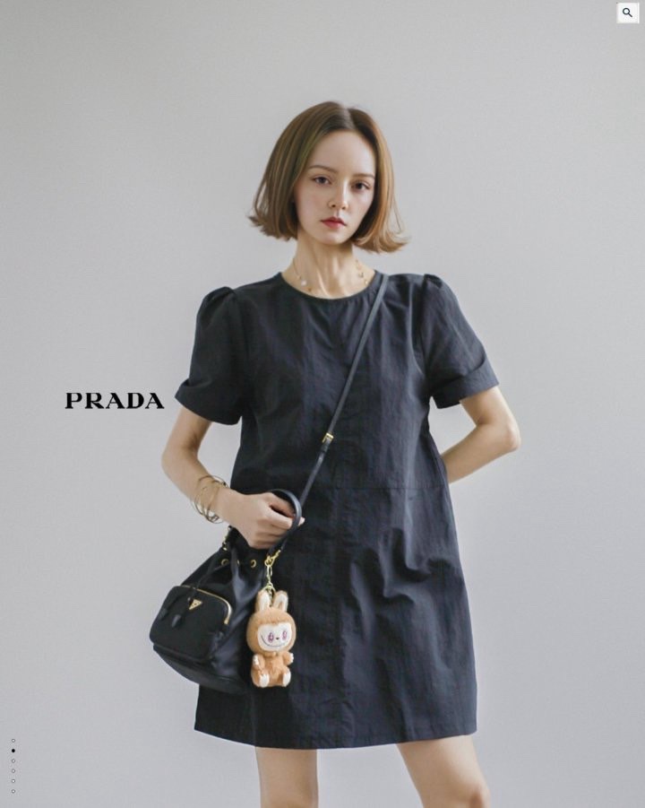 프라다 여성 애디 드레스 원피스