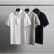 몽클레어 삼선 라인 PK 반팔 카라티