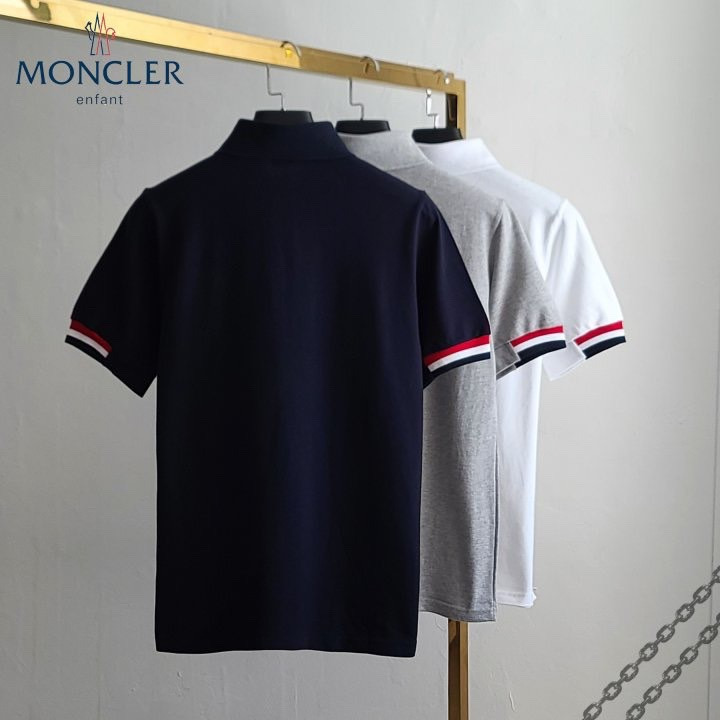 몽클레어 삼선 PK 반팔 카라티