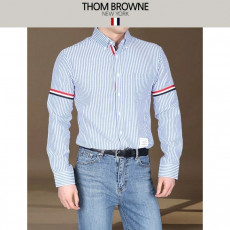 톰브라운 양팔 완장 시어서커 셔츠