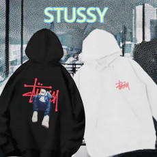 스투시 레드캡 후드티