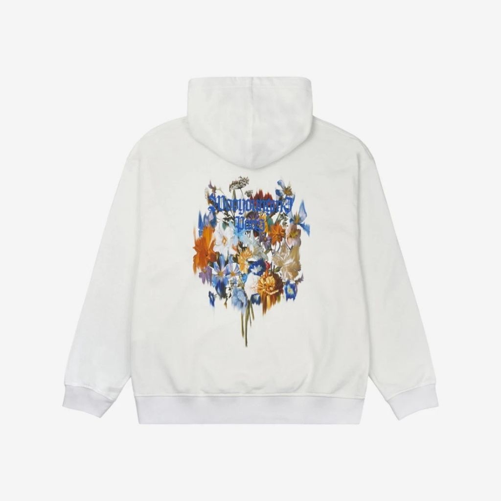 우영미 멀티 플라워 후드티