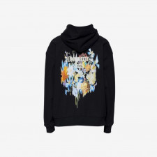 우영미 멀티 플라워 후드티