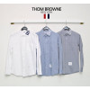 톰브라운 카라 4선 베이직 옥스포드 셔츠