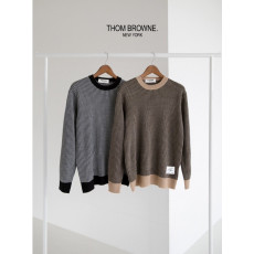 톰브라운 케이블 스트라이프 머슬 긴팔 니트