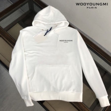 우영미 백로고 툴립 후드티