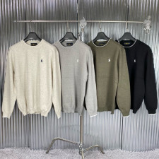 폴로 디엔드 라운드 니트