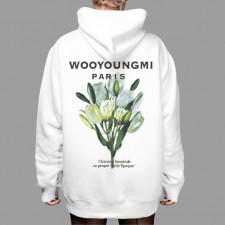 우영미 튤립 플라워 후드티