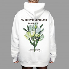 우영미 튤립 플라워 후드티