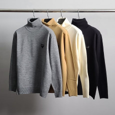 꼼데가르송 블랙 와펜 터틀넥 니트