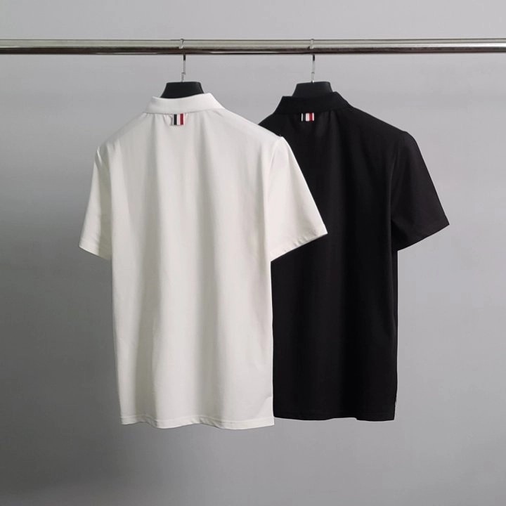 톰브라운 허리 완장 반팔 카라티