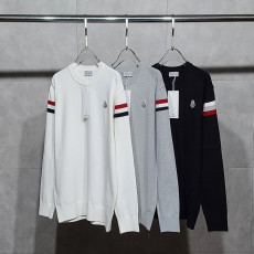 몽클레어 암밴드 라운드 니트