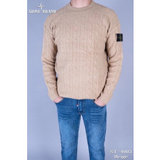 스톤아일랜드 램스울 케이블 니트