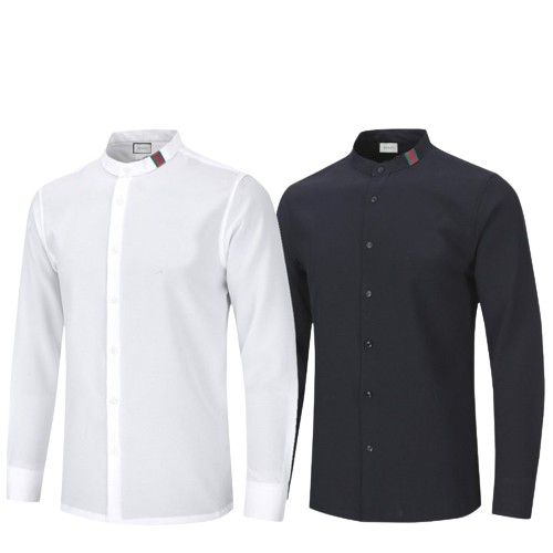 구찌 카라 포인트 차이나 셔츠