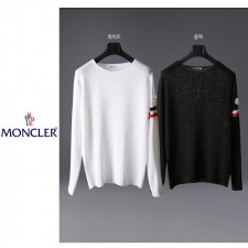 몽클레어 배색 슬라브 긴팔티