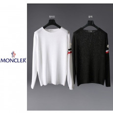 몽클레어 배색 슬라브 긴팔티