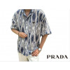 프라다 레트로 오버 반팔 셔츠