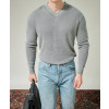로로피아나 콘웨이 V 긴팔 니트