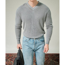 로로피아나 콘웨이 V 긴팔 니트