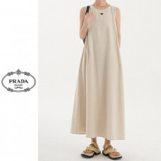 프라다 여성 이지 라인 원피스