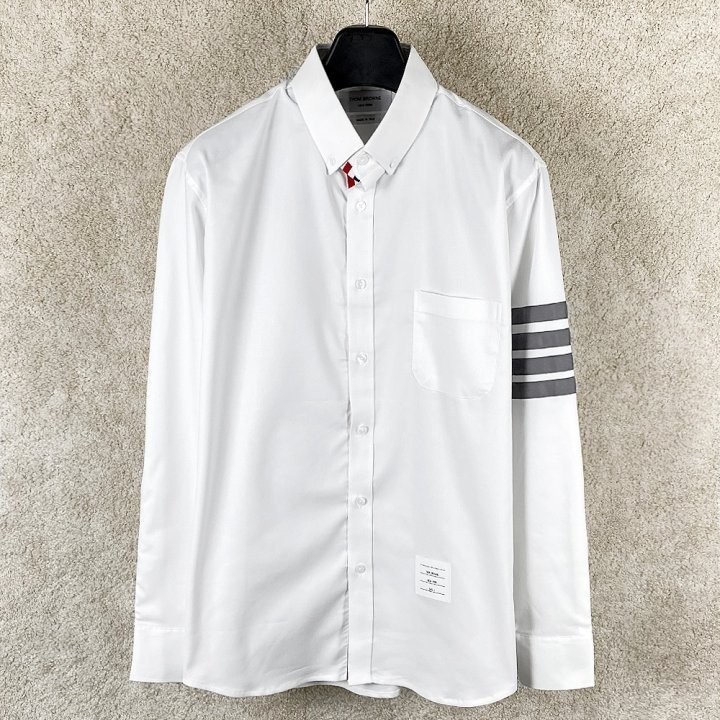 톰브라운 4바 옥스포드 스판 셔츠