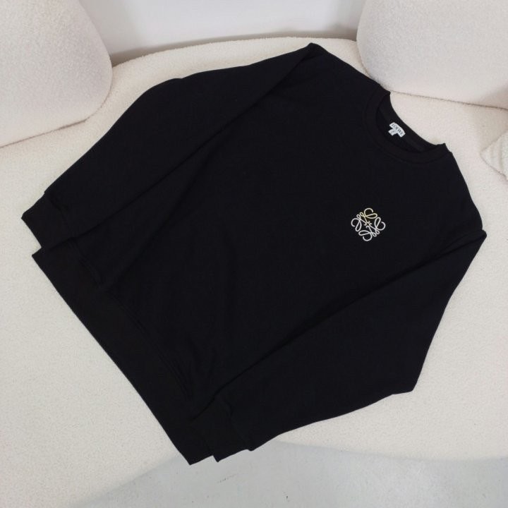 로에베 아나그램 자수 맨투맨